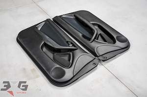 JDM Honda DC5 Integra Type R Kouki Black Interior Door Card Panels Trim 04-06