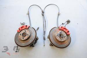 Steering: Toyota AE111 Sprinter Carib Corolla Levin Rear Disc Brake & Knuckle Set ABS 4x100