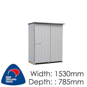 Galvo GVO1508 Alu-Zinc Garden Shed - Garden Sheds NZ