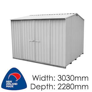 Galvo GVO3023 Alu-Zinc Garden Shed - Garden Sheds NZ