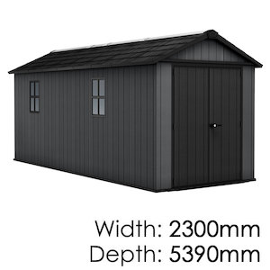 Keter Newton Plus 7517 Outdoor Storage Shed - Garden Sheds NZ