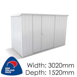 SmartStore Lean-to SM3015 Zinc - Garden Sheds NZ