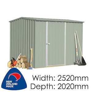 SmartStore Gable SM2520 Mist Green - Garden Sheds NZ