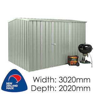 SmartStore Gable SM3020 Mist Green - Garden Sheds NZ