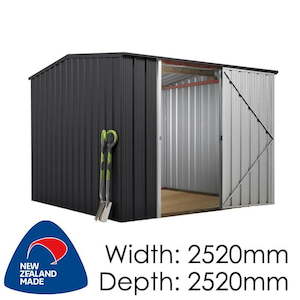 Products: SmartStore Gable SM2525 Ebony - Garden Sheds NZ