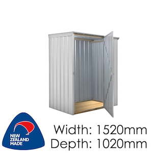 SmartStore Skillion SM1510 Zinc - Garden Sheds NZ