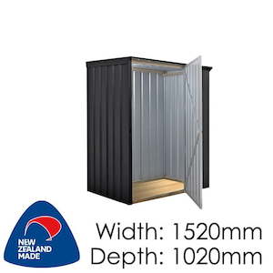 Products: SmartStore Skillion SM1510 Ebony - Garden Sheds NZ