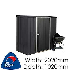 SmartStore Skillion SM2010 Ebony - Garden Sheds NZ