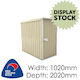 SmartStore Lean-to SM1020 Lichen - DISPLAY SHED - Garden Sheds NZ