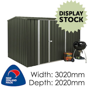 SmartStore Lean-to SM3020 Karaka - DISPLAY SHED - Garden Sheds NZ