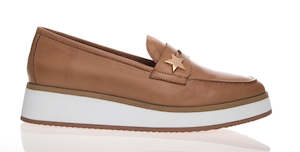 Footwear: Alfie & Evie Queens Camel