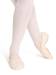 Capezio Hanami Stretch Canvas Split Sole Ballet Shoe Light Pink