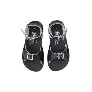 Footwear: Saltwater Surfer Black Kids