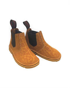 Footwear: McKinlays Hunter Jnr Printed Orange