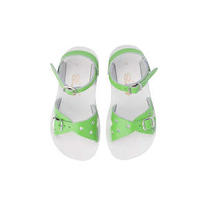 Footwear: Saltwater Sweetheart Lime Kids