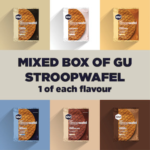 Mixed Box: GU Energy Stroopwafel Mixed Box of 6 Flavours