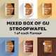 GU Energy Stroopwafel Mixed Box of 6 Flavours