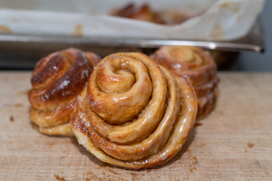 Bakery (with on-site baking): Cinnamon Rolls