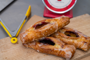 Bakery (with on-site baking): Berry Custard Strudel