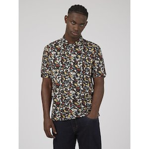 Abstract S/S Shirt - Floral