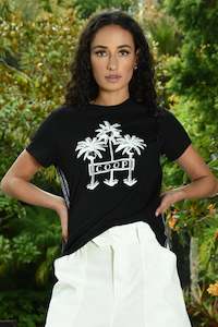 Clothing: Coconut Grove Tee - Black