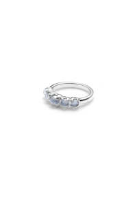 Halo Cluster Ring - Moonstone