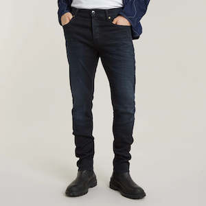 Clothing: 3301 Slim Jean - Dark Aged