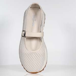 Clothing: Brinley Shoe - White