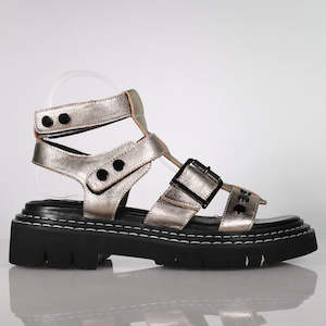 Cove Sandal - Rose Gold/Pewter