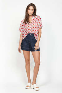 Clothing: Mirren Short - Indigo