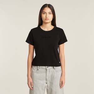 G-Script Baby Brother Tee - Dark Black