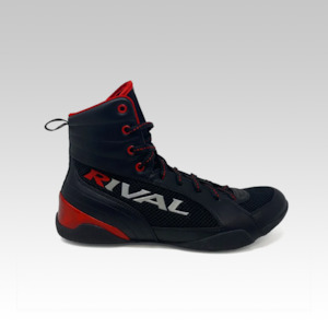 Sporting good wholesaling - except clothing or footwear: RIVAL RSX-Guerrero Deluxe Boxing Boots - Black/Red