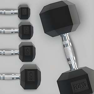 Sporting good wholesaling - except clothing or footwear: Hex Dumbbells