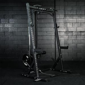 Commercial Half Rack With Cable Attachment