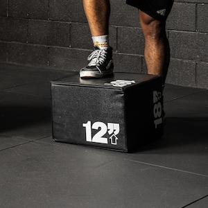 Sporting good wholesaling - except clothing or footwear: 3 IN 1 SOFT PLYO JUMP BOX - 18" X 16" X 12"