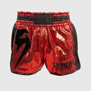 Sporting good wholesaling - except clothing or footwear: Venum Foil Muay Thai Shorts - red/Black