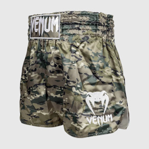 Venum Classic Muay Thai Shorts - Desert Camo