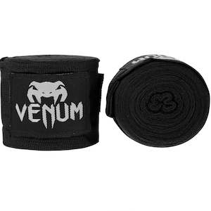 Sporting good wholesaling - except clothing or footwear: Venum Kontact Boxing Boxing Wraps - 4.5m | Black