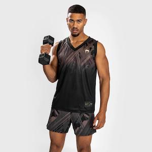 Sporting good wholesaling - except clothing or footwear: Venum Tecmo 2.0 Dry Tech Tank Top | Black/Brown