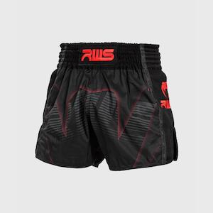 Sporting good wholesaling - except clothing or footwear: RWS x Venum Muay Thai Short | Black