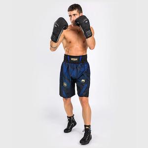 Venum Phantom Loma Boxing Short | Black/Blue