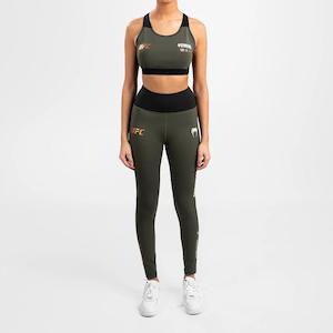 UFC Adrenaline by Venum Fight Week Women’s Performance Tight | Khaki/Bronze