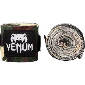 Sporting good wholesaling - except clothing or footwear: Venum Kontact Boxing Boxing Wraps - 4.5m | Camo