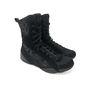 Sporting good wholesaling - except clothing or footwear: RIVAL RSX-GUERRERO 03 HIGH-TOP BOXING BOOTS | BLACK