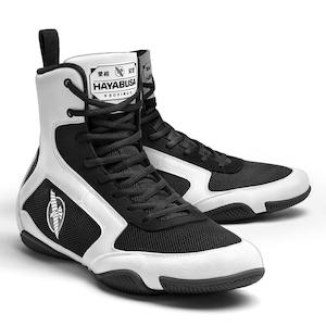 Hayabusa Pro Boxing Shoes | White