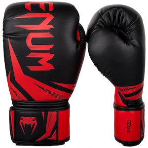 Sporting good wholesaling - except clothing or footwear: Venum Challenger 3.0 Boxing Gloves | Black/Red