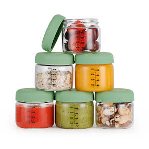 new arrivals: Airtight Silicone Lid Glass Jar Set