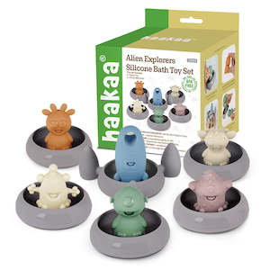 Alien Explorers Silicone Bath Toys