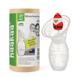 Generation1: Generation 1 100ml Silicone Breast Pump and Christmas Stopper Combo