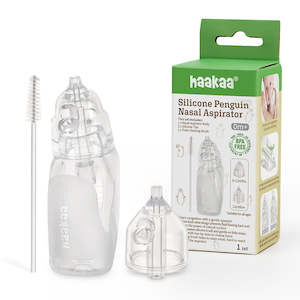 Baby Personal Care: Silicone Penguin Nasal Aspirator